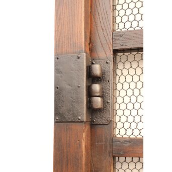 総欅升格子くぐり戸　W531 