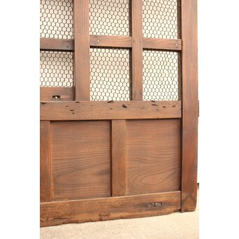 総欅升格子くぐり戸　W531 