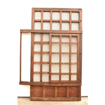 総欅升格子くぐり戸　W531 