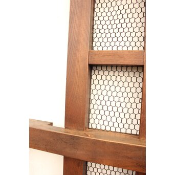 総欅升格子くぐり戸　W531 