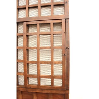 総欅升格子くぐり戸　W531 