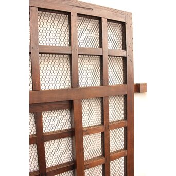 総欅升格子くぐり戸　W531 