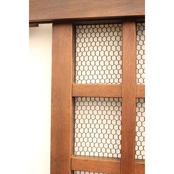 総欅升格子くぐり戸　W531 