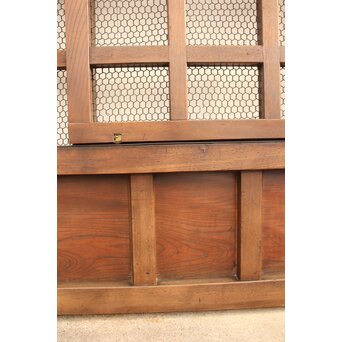 総欅升格子くぐり戸　W531 