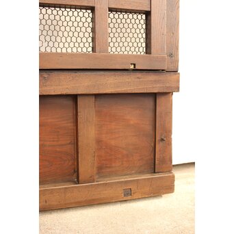 総欅升格子くぐり戸　W531 