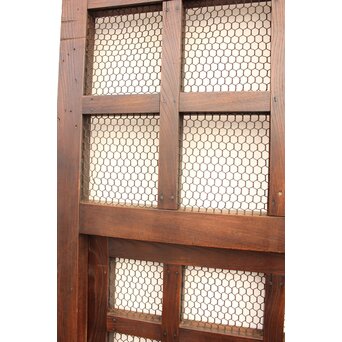 総欅升格子くぐり戸　W531 