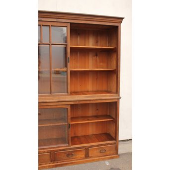 楢材四尺ガラスケース　G268 