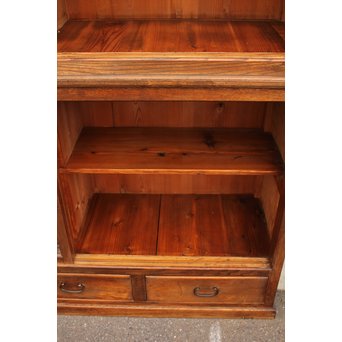 楢材四尺ガラスケース　G268 