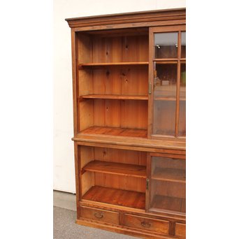 楢材四尺ガラスケース　G268 