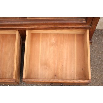 楢材四尺ガラスケース　G268 