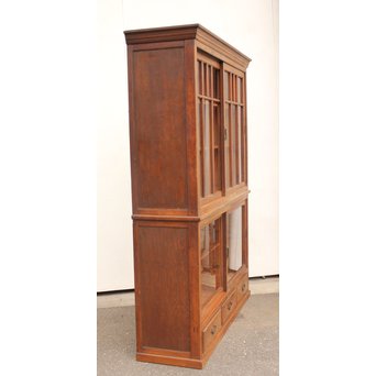 楢材四尺ガラスケース　G268 