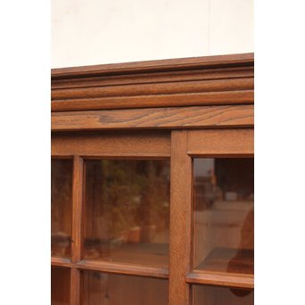 楢材四尺ガラスケース　G268 