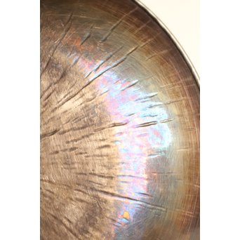 人間国宝 関谷四郎 73`徳力 純銀皿　S2919 