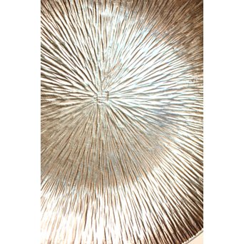 人間国宝 関谷四郎 73`徳力 純銀皿　S2919 