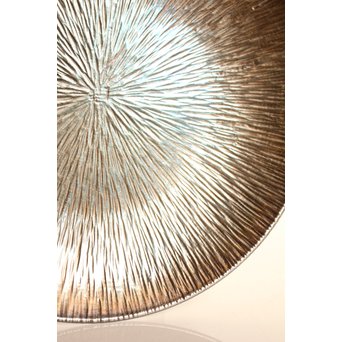 人間国宝 関谷四郎 73`徳力 純銀皿　S2919 