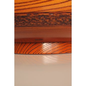 川北 良造　欅造菓子盆 　K459 