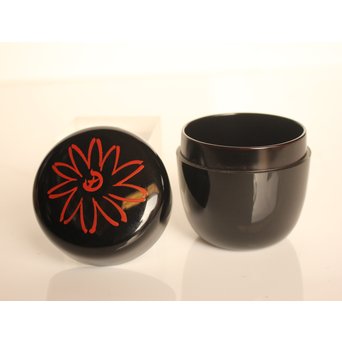 中村宗哲 利写中棗 乱菊惺斎自画/書付　K460 