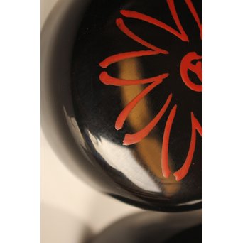 中村宗哲 利写中棗 乱菊惺斎自画/書付　K460 