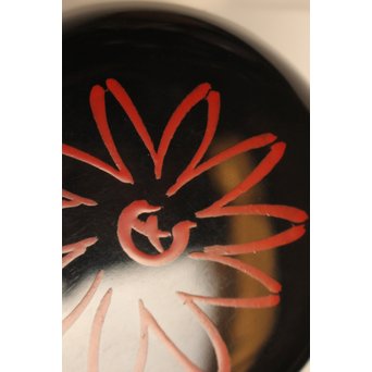 中村宗哲 利写中棗 乱菊惺斎自画/書付　K460 