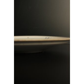 初期伊万里 吹墨鷺文中皿　S2922 