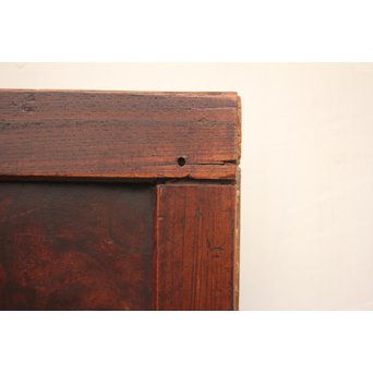 総欅 時代格子帯戸　4枚1組　B870 