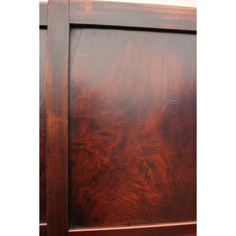 総欅 時代格子帯戸　4枚1組　B870 