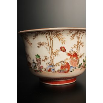 橋田与三郎 明治九谷 盃洗　S2927 