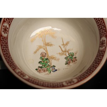 橋田与三郎 明治九谷 盃洗　S2927 