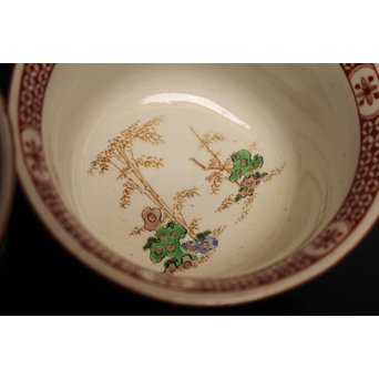 橋田与三郎 明治九谷 盃洗　S2927 