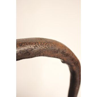 南部釜師造 大型座金付あられ鉄瓶　H477 