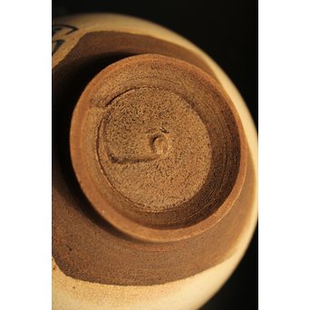 永楽保全×大徳寺 大綱宗彦(合作)　松の図茶碗　K469 