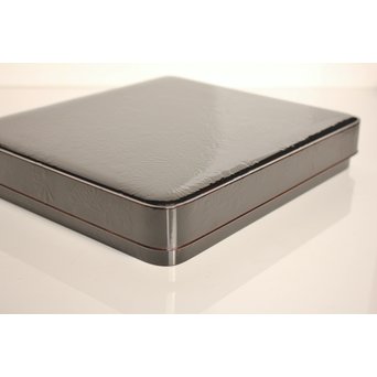 赤塚自得 黒画菊蒔絵御料紙硯　S2932 