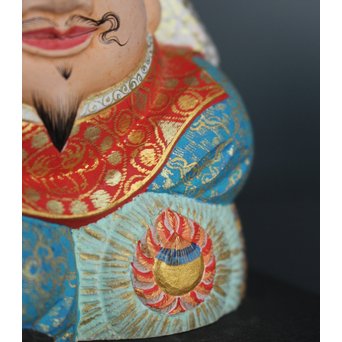 平野富山作 福寿恵比須大黒天尊像　S2939 