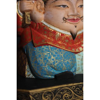 平野富山作 福寿恵比須大黒天尊像　S2939 