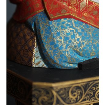 平野富山作 福寿恵比須大黒天尊像　S2939 