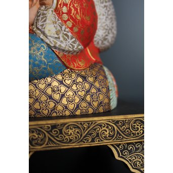 平野富山作 福寿恵比須大黒天尊像　S2939 