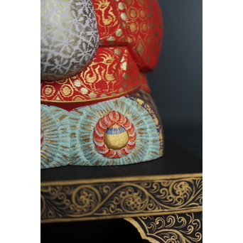 平野富山作 福寿恵比須大黒天尊像　S2939 