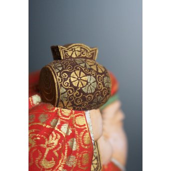 平野富山作 福寿恵比須大黒天尊像　S2939 