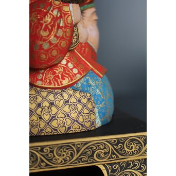 平野富山作 福寿恵比須大黒天尊像　S2939 