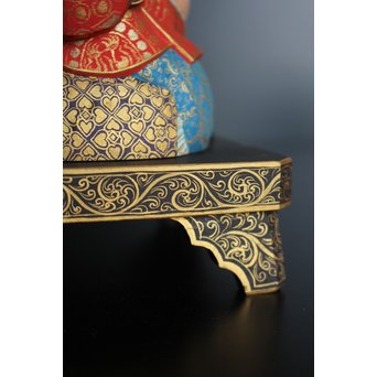 平野富山作 福寿恵比須大黒天尊像　S2939 