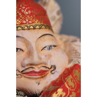 平野富山作 福寿恵比須大黒天尊像　S2939 