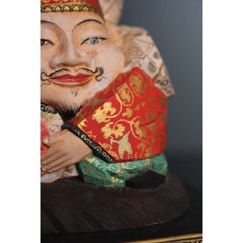 平野富山作 福寿恵比須大黒天尊像　S2939 