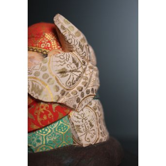 平野富山作 福寿恵比須大黒天尊像　S2939 