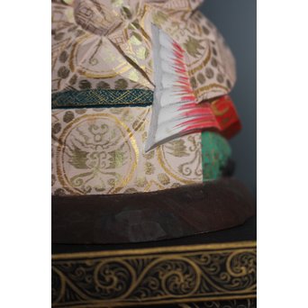 平野富山作 福寿恵比須大黒天尊像　S2939 