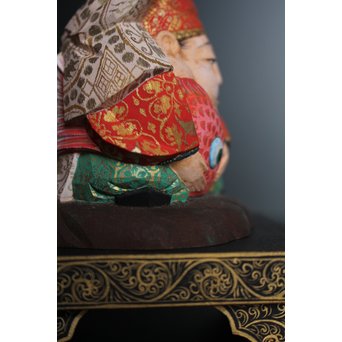 平野富山作 福寿恵比須大黒天尊像　S2939 