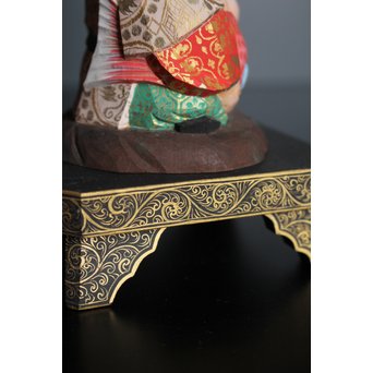 平野富山作 福寿恵比須大黒天尊像　S2939 