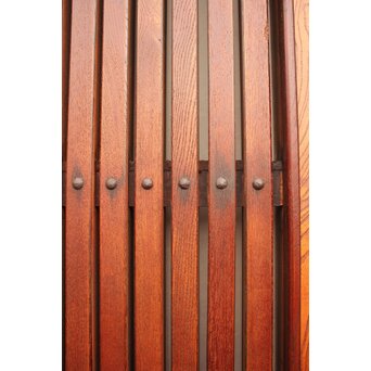 総欅升格子蔵戸　W536Y 