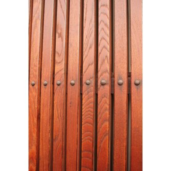 総欅升格子蔵戸　W536Y 