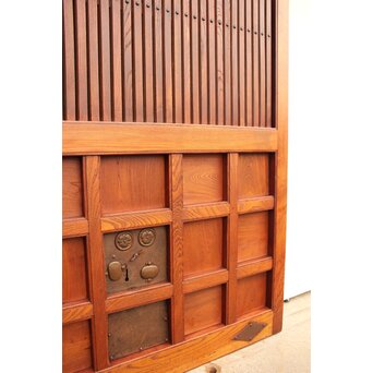 総欅升格子蔵戸　W536Y 