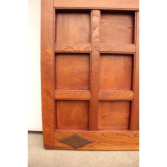 総欅升格子蔵戸　W536Y 